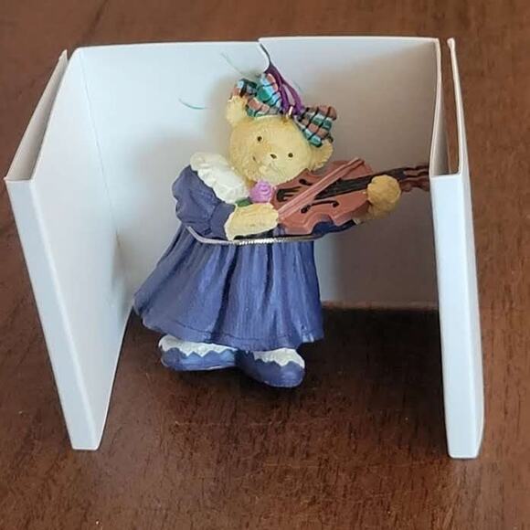 Vintage @1993 Muffy Vanderbear Collection Muffy Musical Soiree Ornament New - Picture 1 of 11